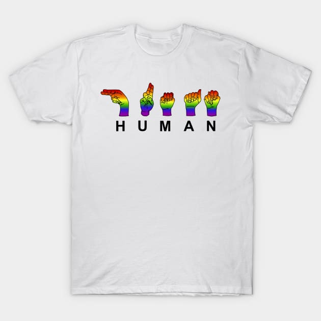 One Love_Human T-Shirt by JeRaz_Design_Wolrd